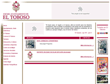 Tablet Screenshot of eltoboso.es